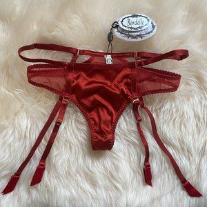 Bordelle Bondage Belle Suspender Thong